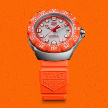 Orange Crush: TAG Heuer Drops a Bright Revamp of the Original Metal F1 Watch